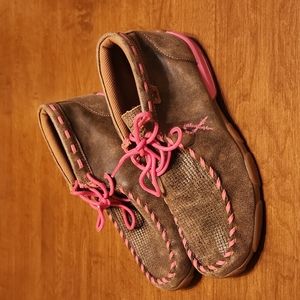 Youth twisted x driving moccasins